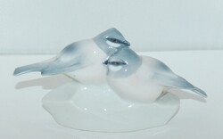 Zsolnay Porcelán Madárpár / Gerlepár – Sinkó András szignózott dizájn