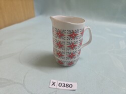 X0380 Hollóházi tejes kiöntő 8,5  ﻿a képeken látható állapotban