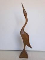 Retro faragott gém figura, 41 cm
