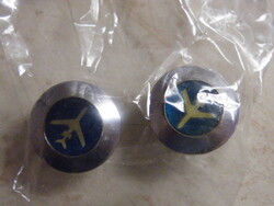 Malév old cufflink? button