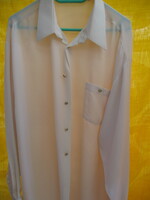Retro , vintage NOIR Paris Crepe de Chine alkalmi ing L