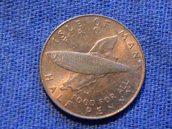 Man-sziget Half Penny 1977 FAO - Étel mindenkinek