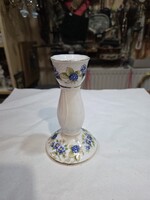 Hollóházi porcelán gyertyatartó