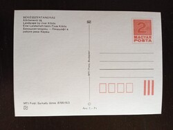 D210421  Díjjegyes képeslap - BÉKÉSSZENTANDRÁS   Körösmenti táj 1987 Nr. 870515/3 MTI