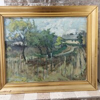 Bodor András olaj / vászon
