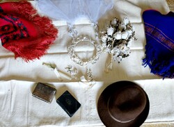 Baranya Silesian from Somberek - Schomberg, Early 20th Century Wedding Accessories, Mistletoe Crown