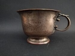 Vintage talpas leveses csésze (fém)