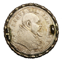 Vatican Pius X. Pope 1634 AN XII Silver Coin
