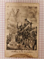 Levelező Lap Képeslap 1914 Andrássy és Ferencz József l.