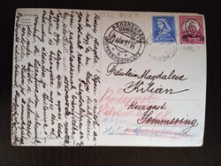 D210515  LILLAFÜRED  küldve Ausztriába onnan vissza Budapestre  1932    régi képeslap