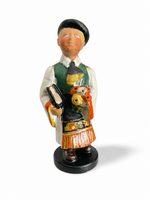 Szécsi Kerámia Art Deco matyó szobor, 20 cm – 1930-as évek