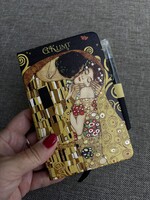 Gustav Klimt – A csók jegyzetfüzet tollal