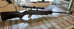 Eladó FÉG LG 422 Magyar légpuska West Sniper 4x20 céltávcsővel.