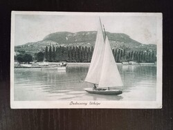 D210527  Régi képeslap  BADACSONY  látképe - Balaton   Gerő Adolf -  1925