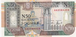 50  Shilling  1991  Szomália  A képen látható Szép Új állapotban