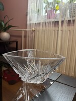 Láng mintás kristály kinálótál