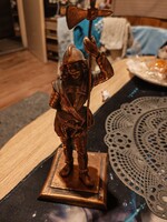 Francia katona bronz bol