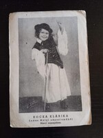 D210533 Régi képeslap - Kocka Klárika- Ludas Matyi népszínműből - Marci szerepében