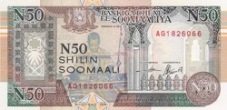 50  Shilling  1991  Szomália  A képen látható Szép Új állapotban