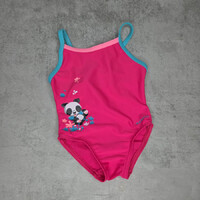 Decathlon Nabaiji pink kislány fürdőruha, 3-6 hó