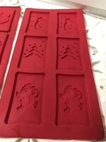KEKSZ FORMA - ÚJ - 30 x 15 x 0,5 cm - NÉMET - SZILIKON