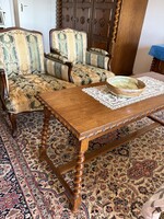 Barokk szalon garnitúra gyönyörű kárpitozással, hibátlan állapotban eladó