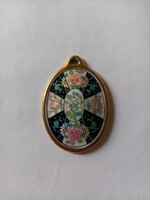HERENDI PORCELÁN BLACK DYNASTY ( SIANG NOIR) MEDÁL