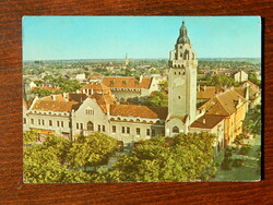 Képeslap - Kiskunhalas, Városháza, látkép - XIX.-22/632.