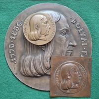 Walter Madarassy: Farkas Bolyai, Medal Collectors Society (ÉKE), 1934 Membership Medal