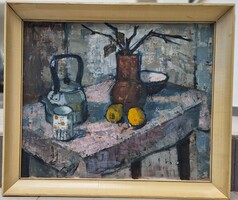 Garabuczy Ágnes -Csendélet citrommal-