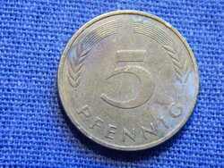 Németország 5 Pfennig 1989 J
