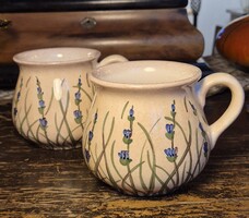 Ceramic Tea Mug with Rounded Body - Baranyi Handmade Ceramic Mug 9.5 cm