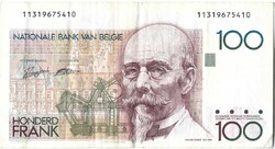 100 frank francs 1989-92 Belgium