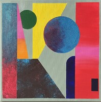 New Galaxy modern, akrill 40x40 vászon
