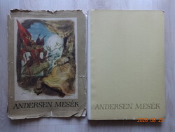 ANDERSEN MESÉK – régi, antik mesekönyv – 26 mese J.M. Szancer rajzaival (1965)