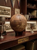 Vintage Fuzzy Leather Football