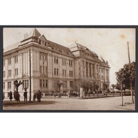 Erdély,Marosvásárhely - Fiúlíceum 1940 - Visszatérés bélyegzéssel