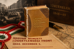 A Magyar Nemzeti Függetlenségi Front programja – 1974 vintage mini book