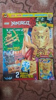 LEGO NINJAGO magazin gyűjtemény – 15 db – 2023–2025 körüli számok  Eladó egyben a képeken látható 15