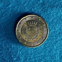 Malta - 20 euro cents - 2002 coin