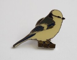 Magyar Madártani Egyesület kék cinege kitűző , jelvény 2,9 cm