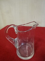 Mini Glass Jug, Height 8.5 cm. Jókai.