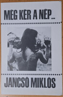 The People’s Demand film screening, info brochure (Miklós Jancsó) FÖMO.