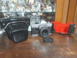 Praktica L Pentacon 35 mm Újszerű Állapotú Fényképezőgép.
