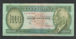 1983.- 1000 forint - B sorozat - használt - 302 - Bartók