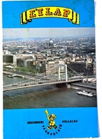 Gulyás Csárda, Budapest 1977. Étlap borítóval