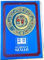 Szabolcs Szálló Nyíregyháza Étlap borítóval 1981-ből