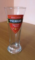 Régi pohár vintage Discover Premium Special Brew söröspohár 17 cm1990-es évekből