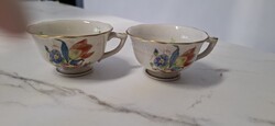 Herendi porcelán mókás csészék párban