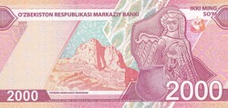 2.000 Som  2021  Üzbegisztán A képen látható Szép Új állapotban